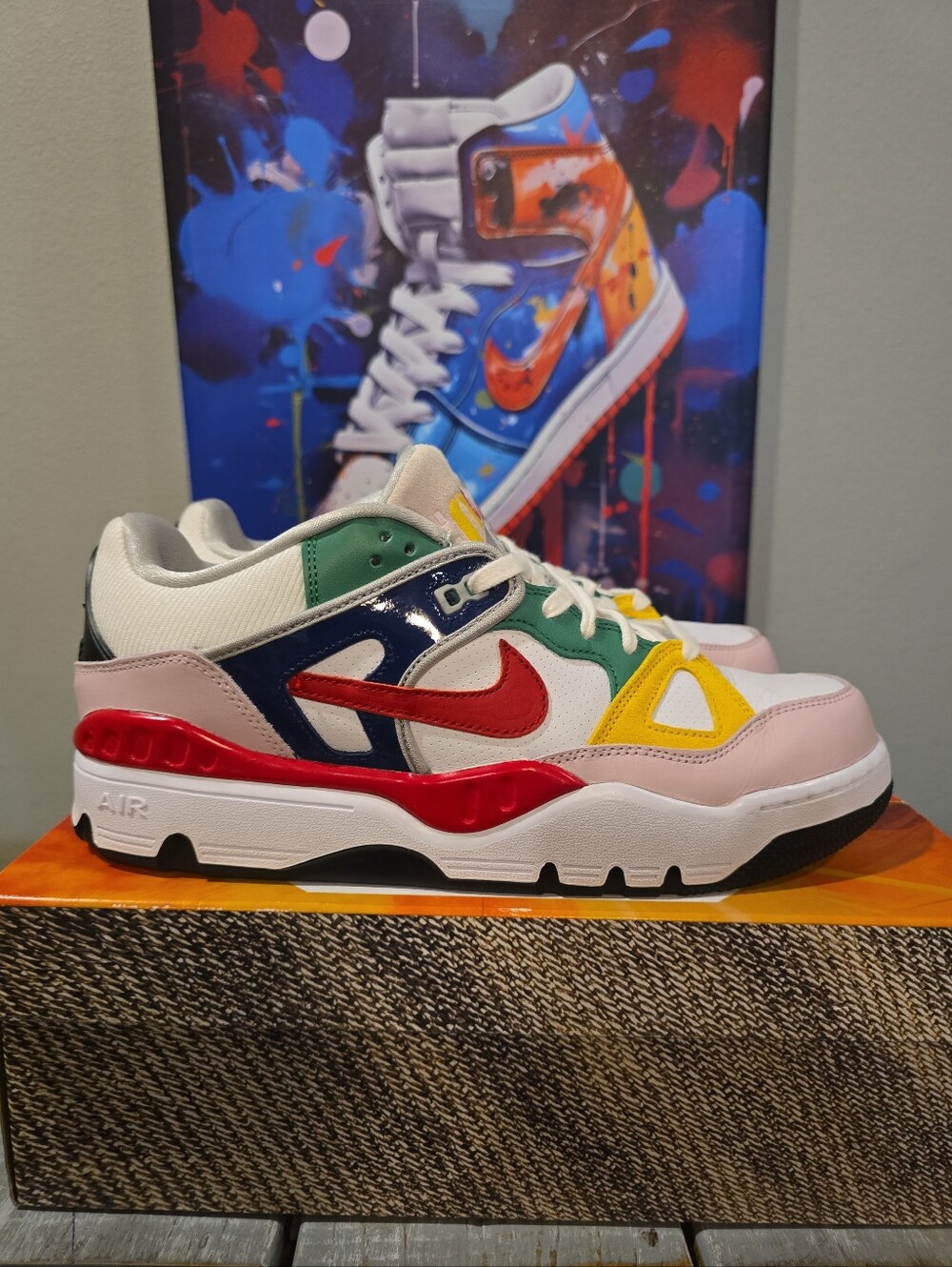 Nigo x Nike Air Force 3 SP Low White Multi-Color